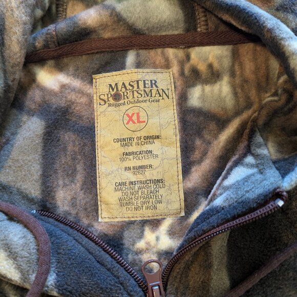 Master Sportsman Camo Zip Up - Picture 2 of 4
